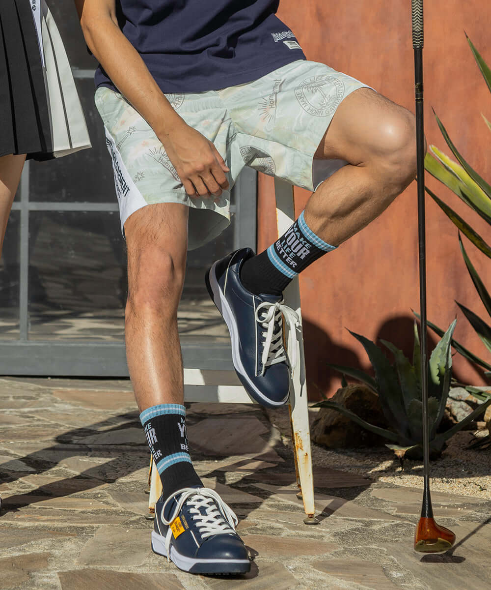 Retro Hawaiian Mesh Shorts | MEN