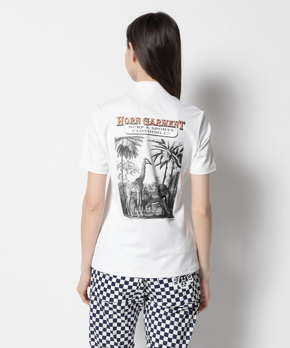 Republis Mock Neck Tee | WOMEN