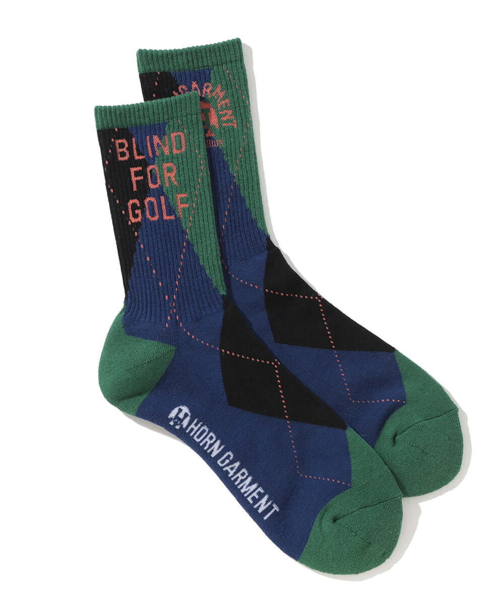 B.F.G Cushioned Argyle Mid-Length Socks | MEN