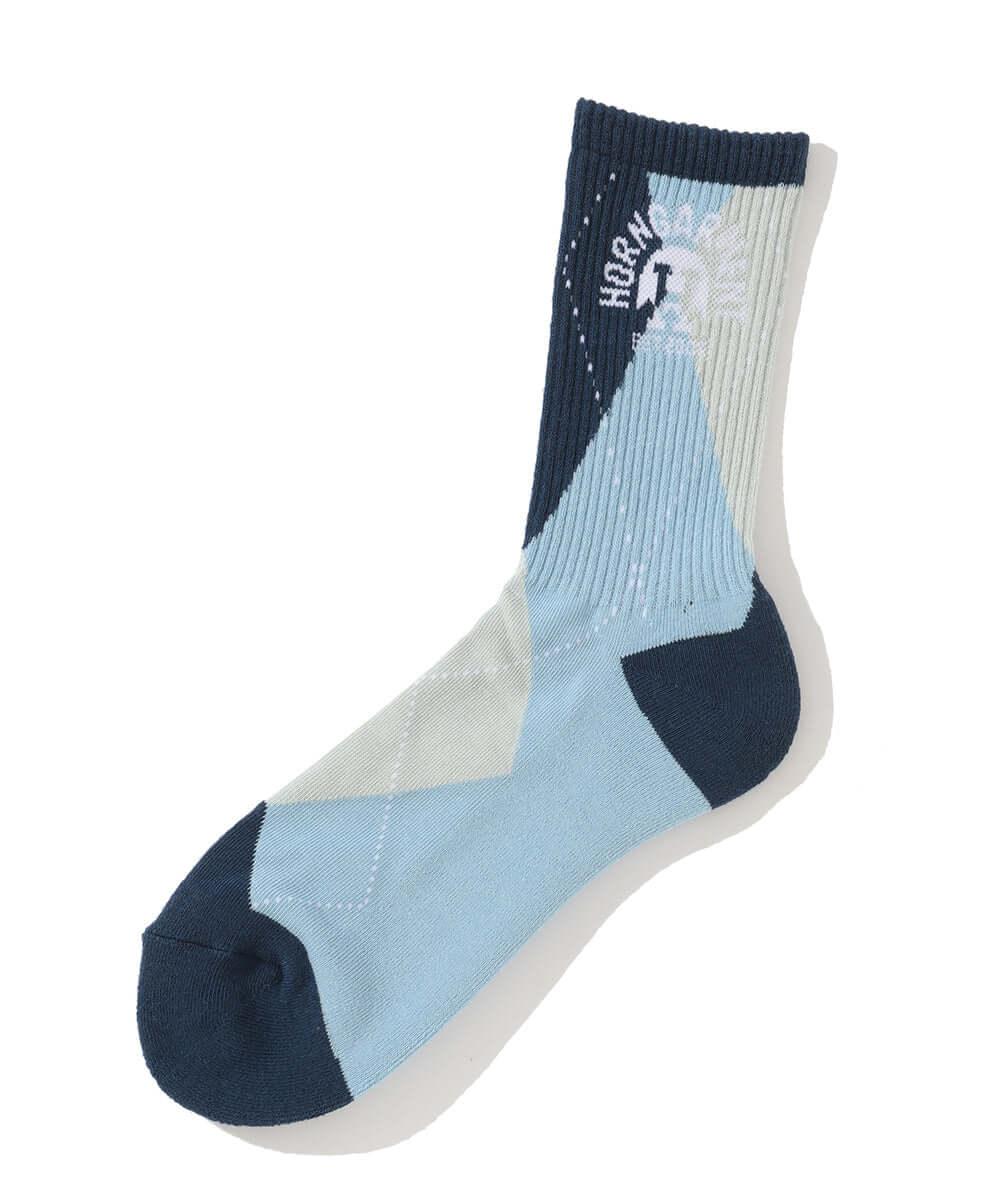 B.F.G Cushioned Argyle Mid-Length Socks | MEN