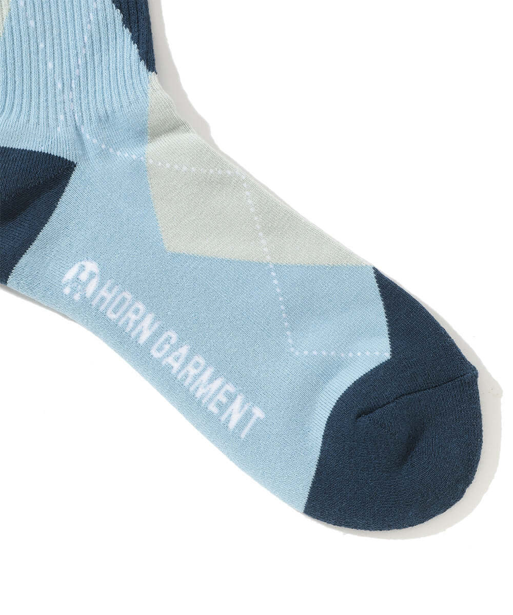 B.F.G Cushioned Argyle Mid-Length Socks | MEN