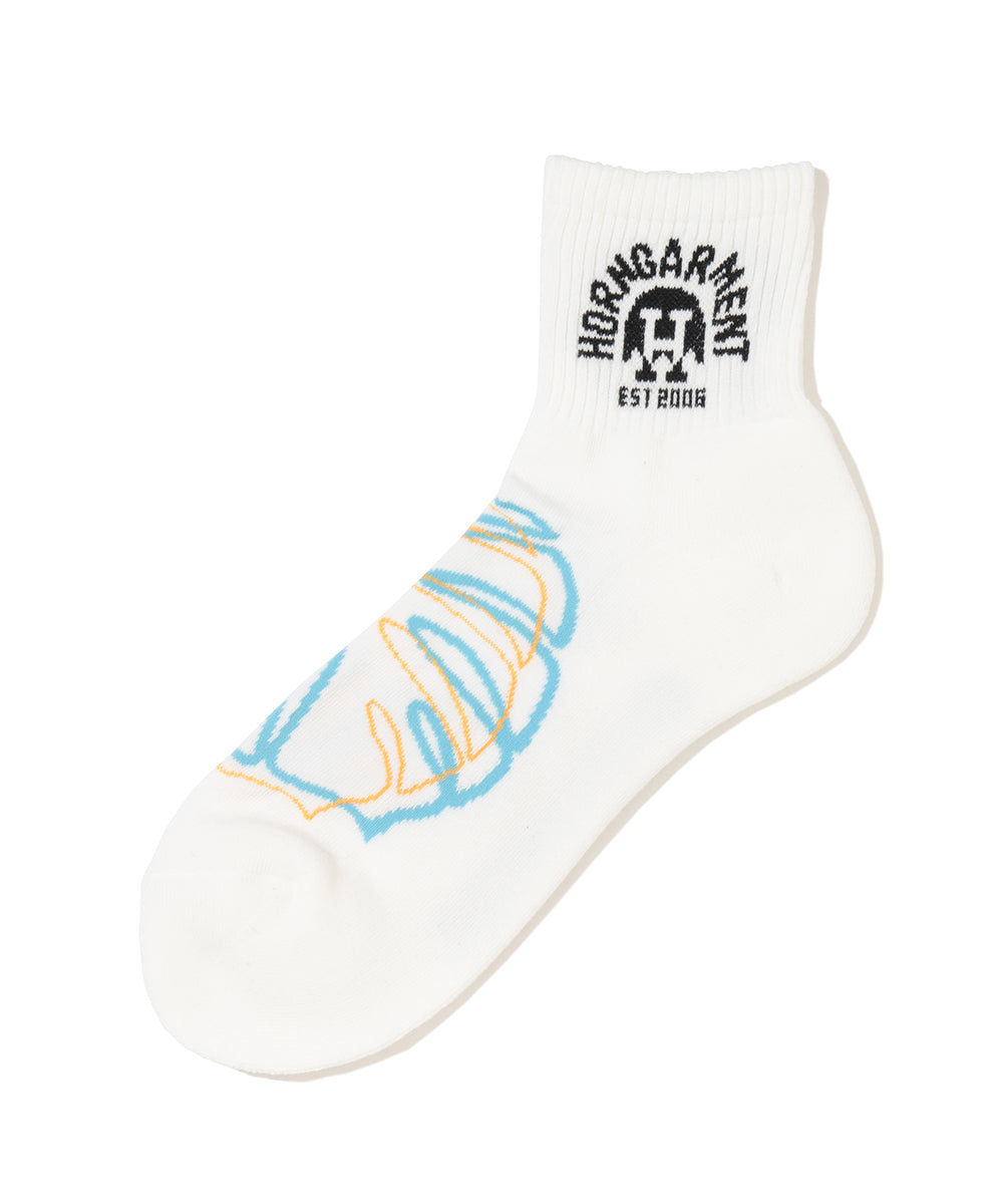 Botanical Cushion Socks