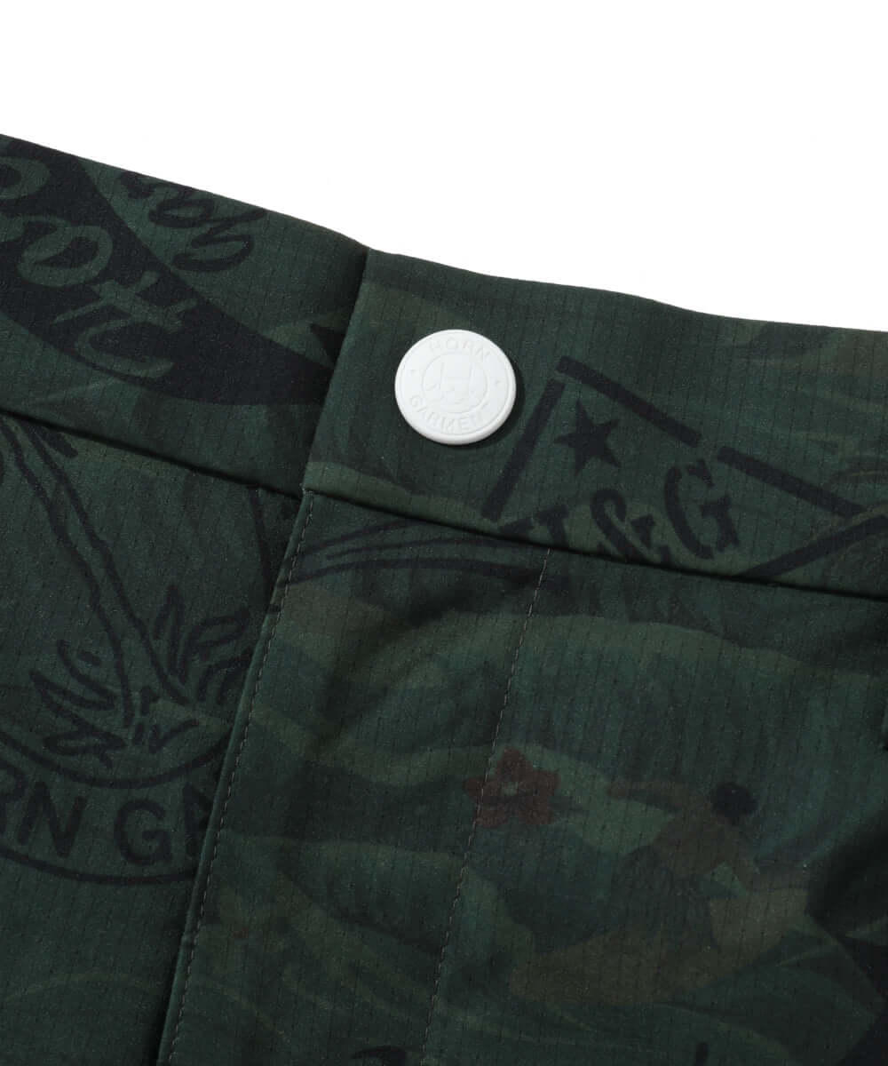 Retro Hawaiian Mesh Shorts | MEN