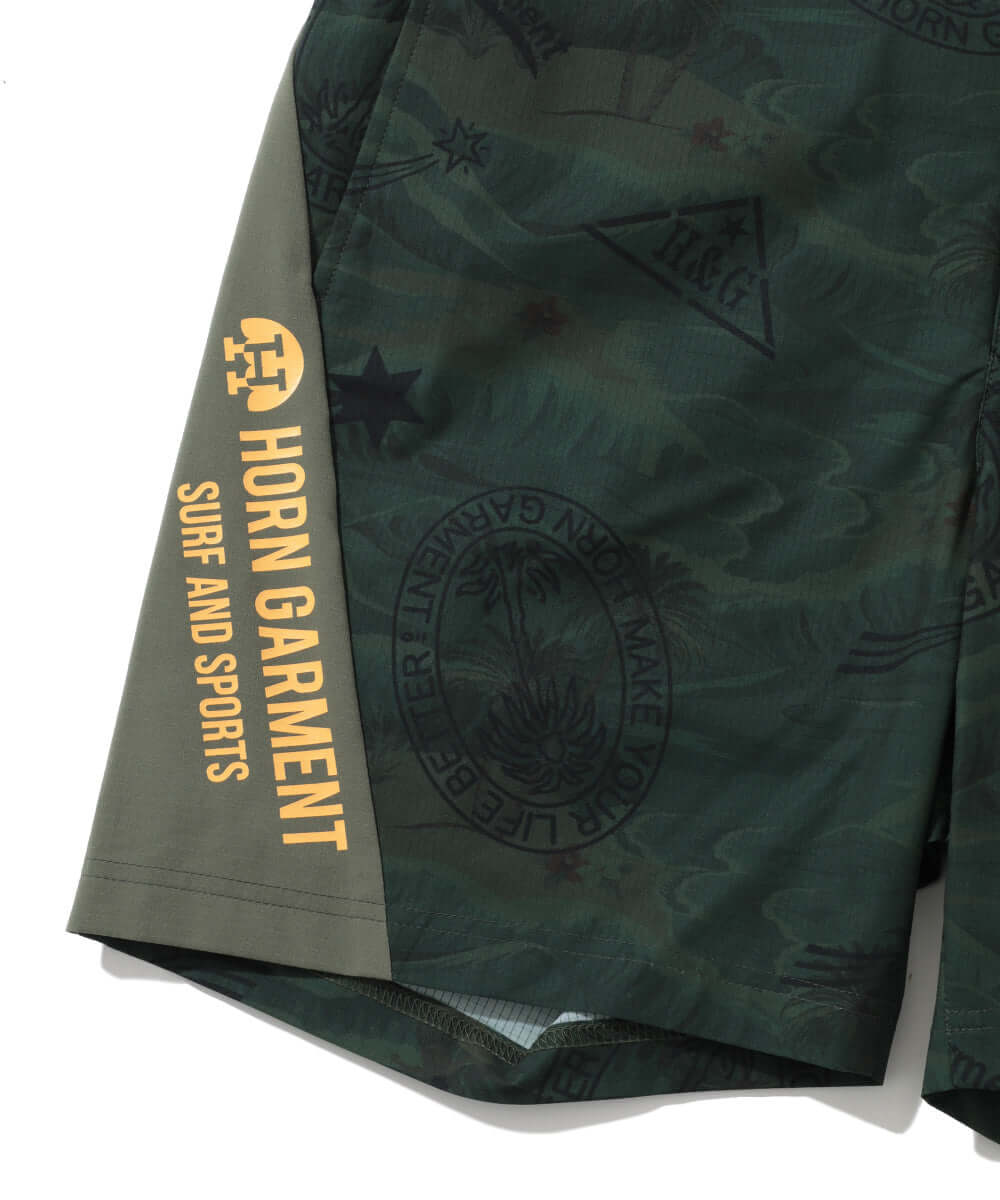 Retro Hawaiian Mesh Shorts | MEN