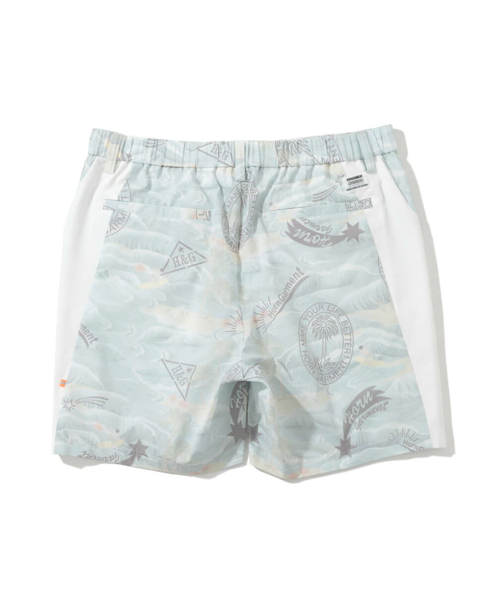 Retro Hawaiian Mesh Shorts | MEN