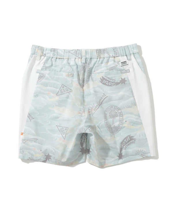 Retro Hawaiian Mesh Shorts | MEN