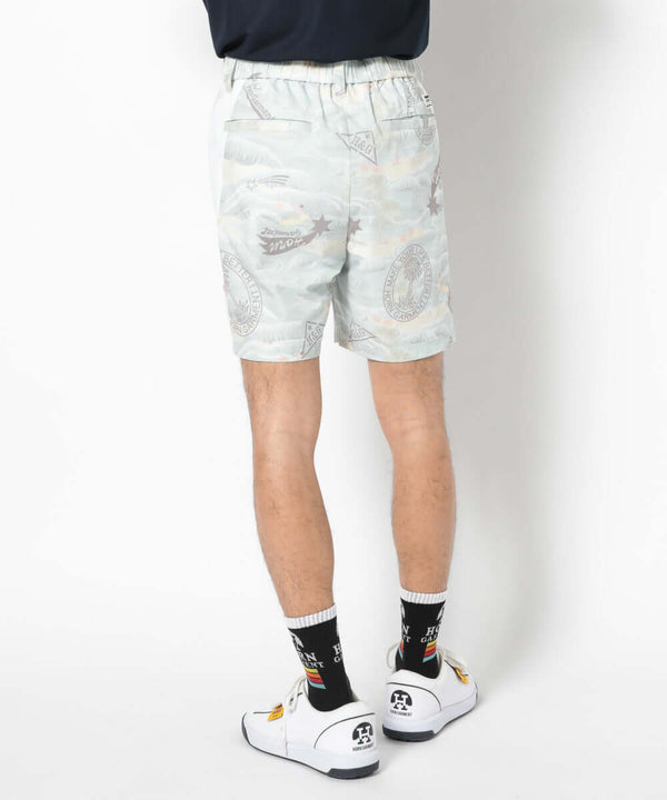 Retro Hawaiian Mesh Shorts | MEN
