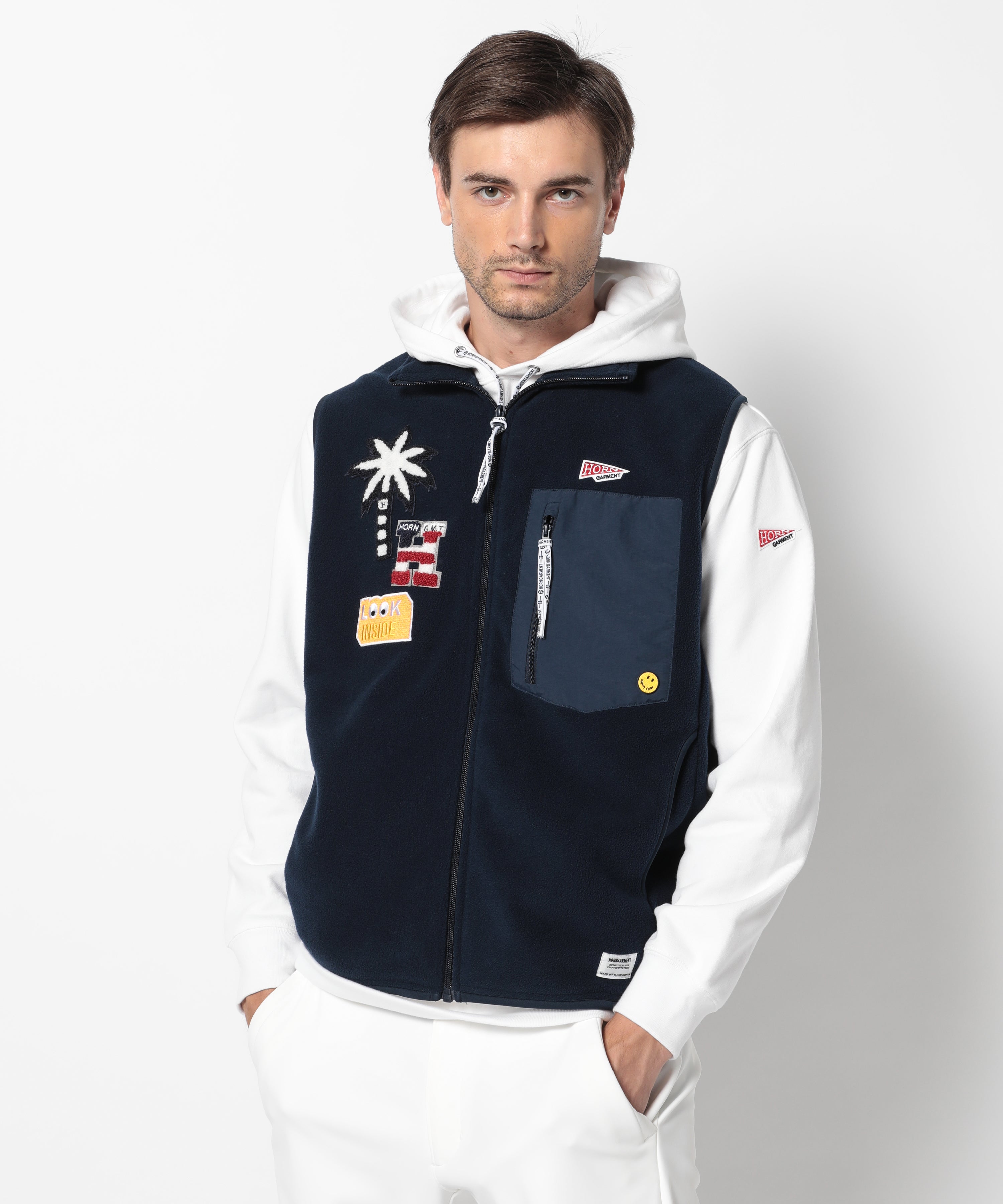 West Coast Emblem Fleece Vest