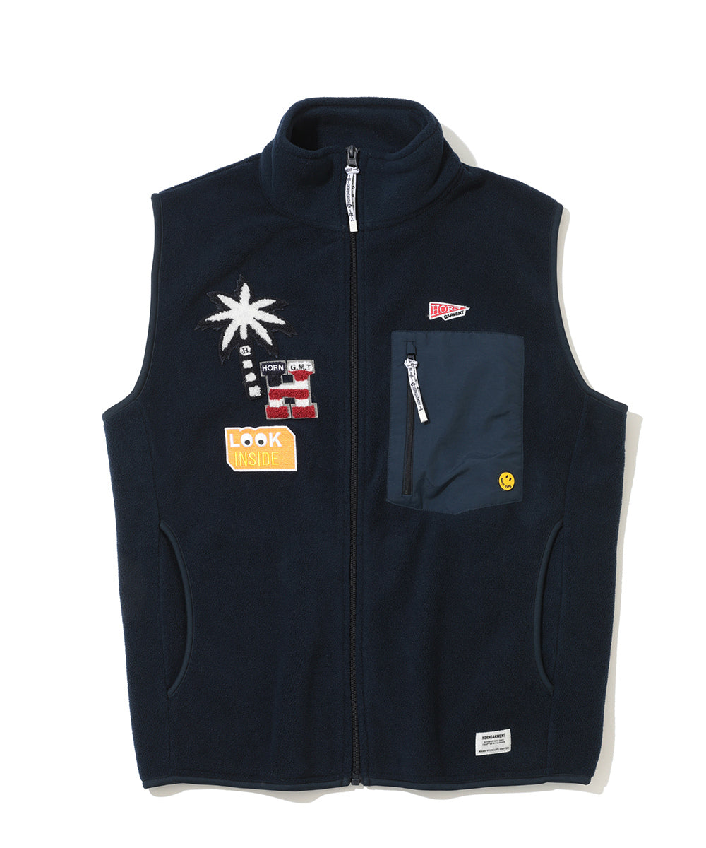 West Coast Emblem Fleece Vest