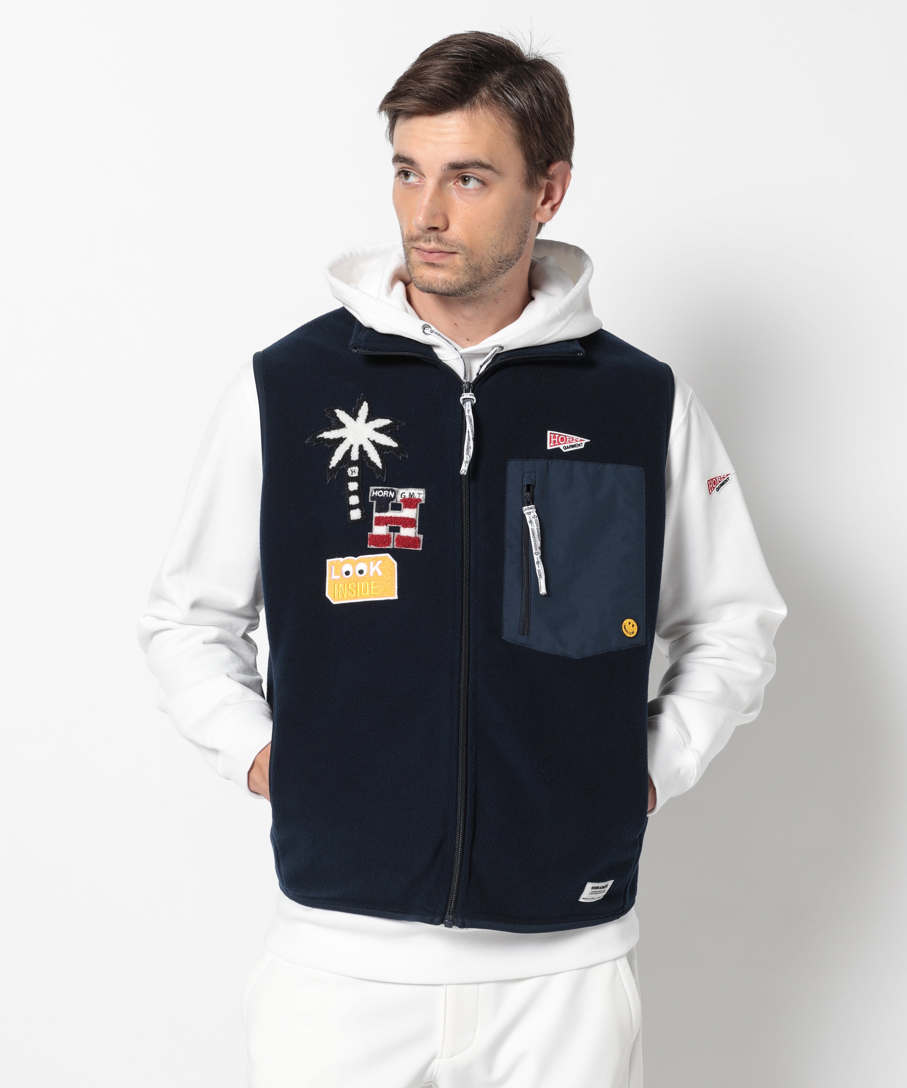 West Coast Emblem Fleece Vest