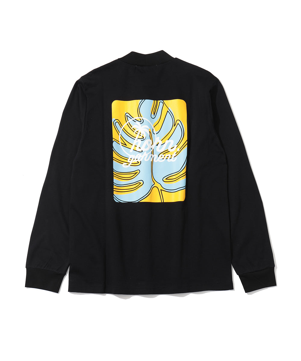 Retro Island Graphic Mock Tee