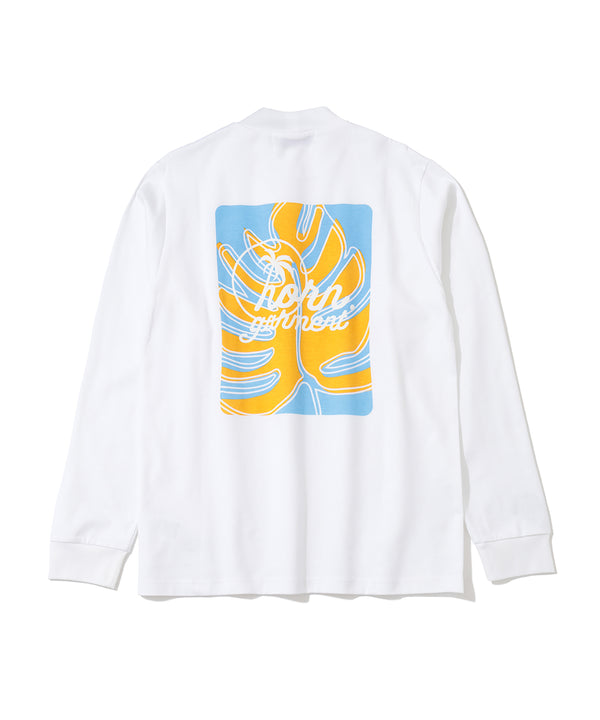 Retro Island Graphic Mock Tee