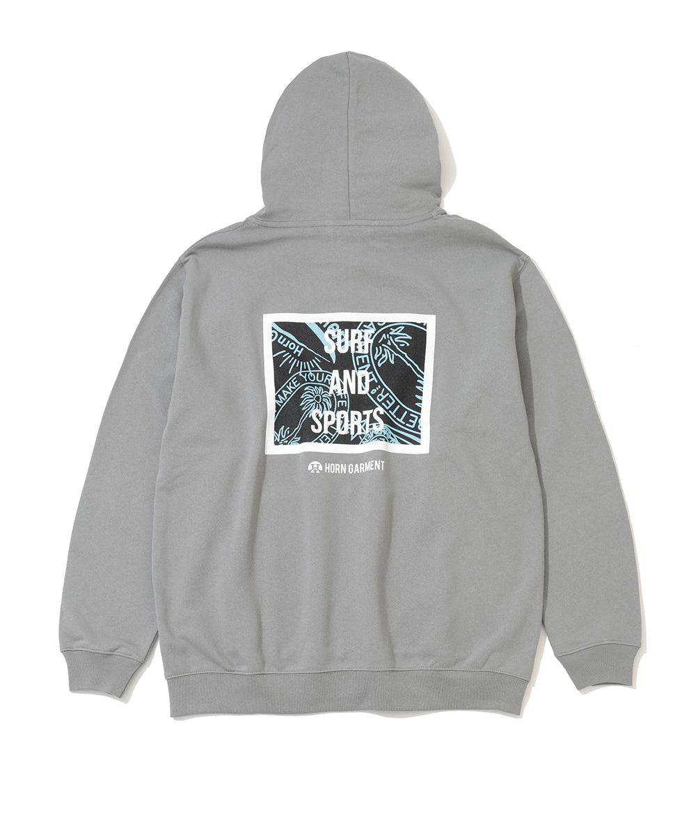 Botanical Script Graphic Hoodie