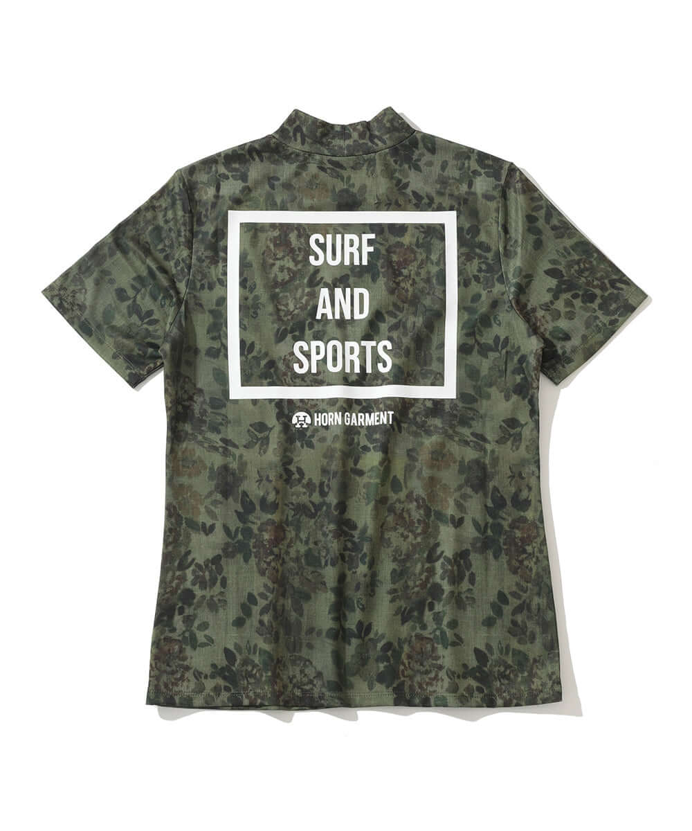 Eden Mock Neck Tee | WOMEN