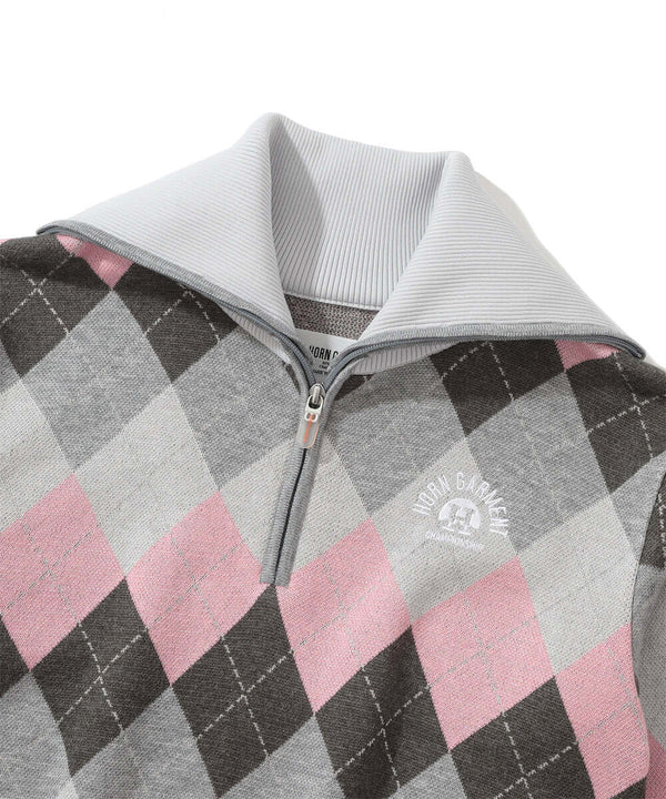 Woodville Argyle Sailor Collar Knit | WOMEN