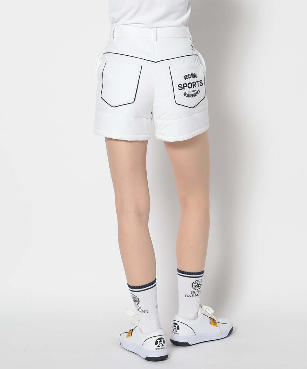 GMT Quilted Golf Shorts | WOMEN