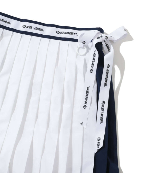 BC Ribbon Pleated Skirt | WOMEN