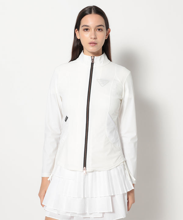 モデル:身長174cm,バスト77cm,ウエスト60cm,ヒップ88cm, 着用サイズM