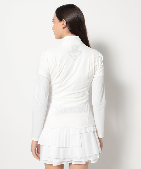 モデル:身長174cm,バスト77cm,ウエスト60cm,ヒップ88cm, 着用サイズM