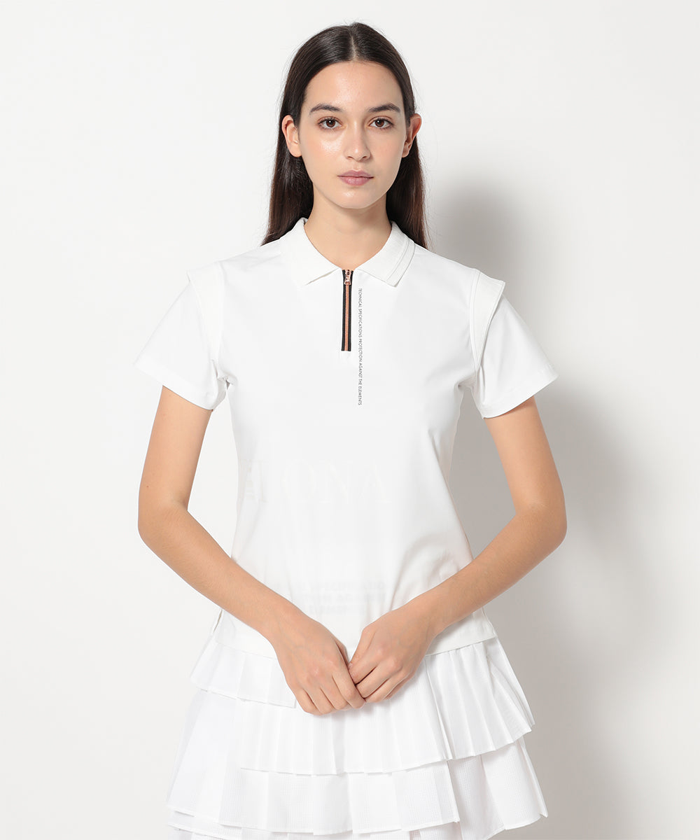 モデル:身長174cm,バスト77cm,ウエスト60cm,ヒップ88cm, 着用サイズM