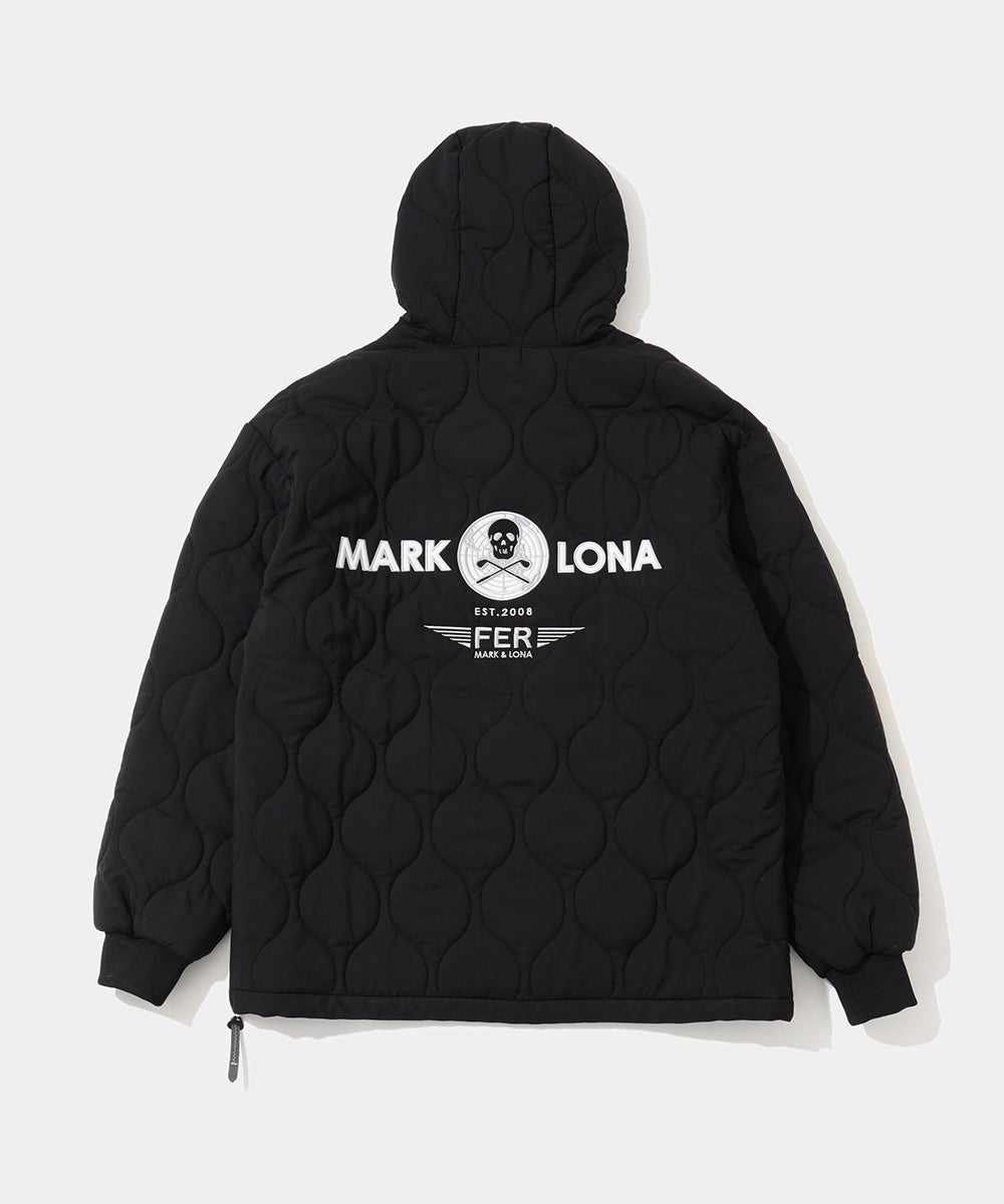 Maverick Quilted 1/2 ZIp Hoodie