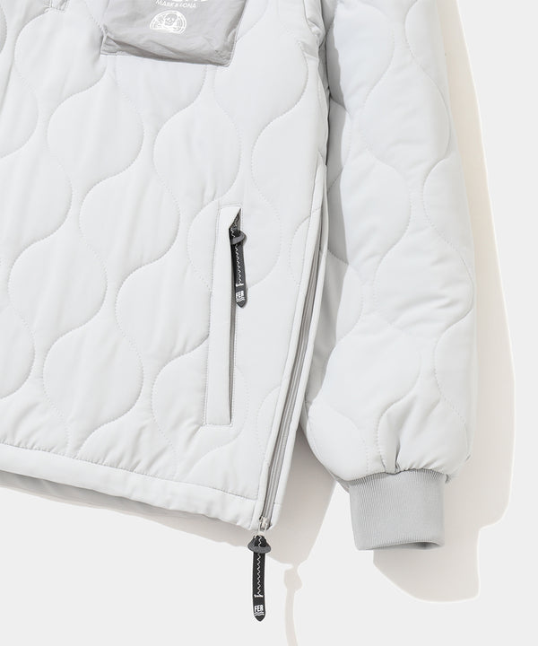 Maverick Quilted 1/2 ZIp Hoodie