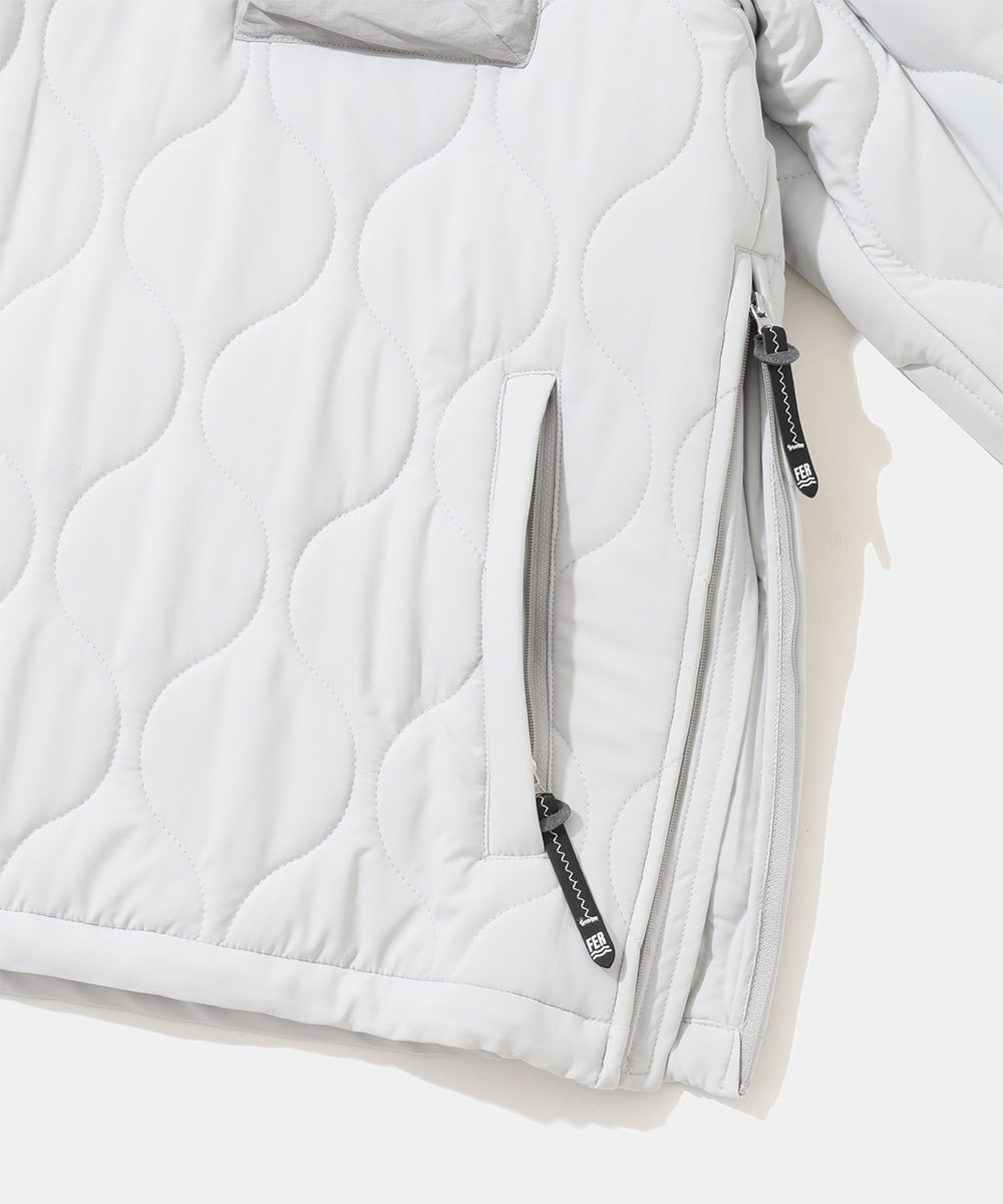Maverick Quilted 1/2 ZIp Hoodie