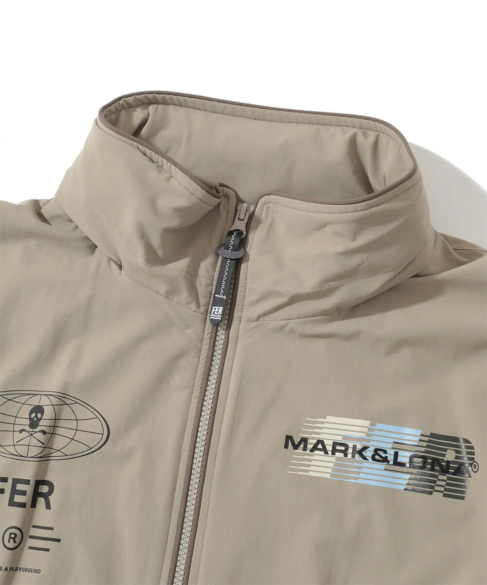 Contour Piped Stand Collar Jacket