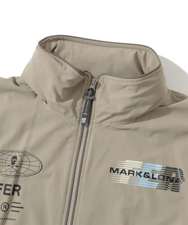 Contour Piped Stand Collar Jacket