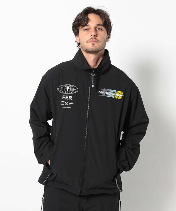 Contour Piped Stand Collar Jacket