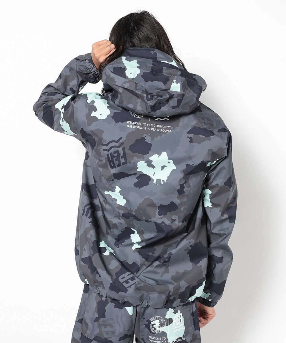 FER Camo Water Proof Jacket | MEN