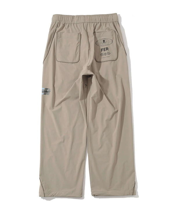 Contour Piped Wide Pants