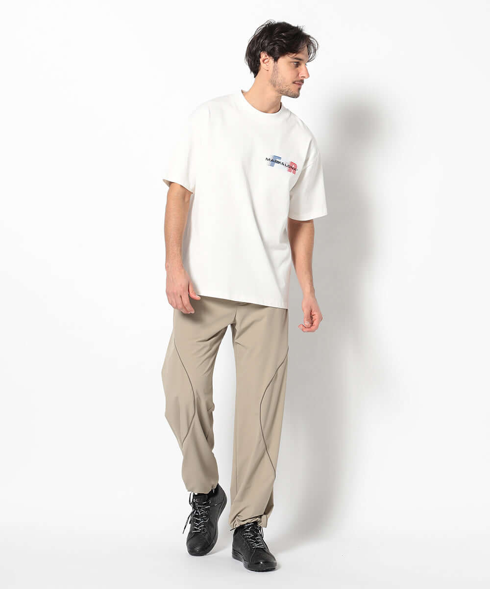 Contour Piped Wide Pants