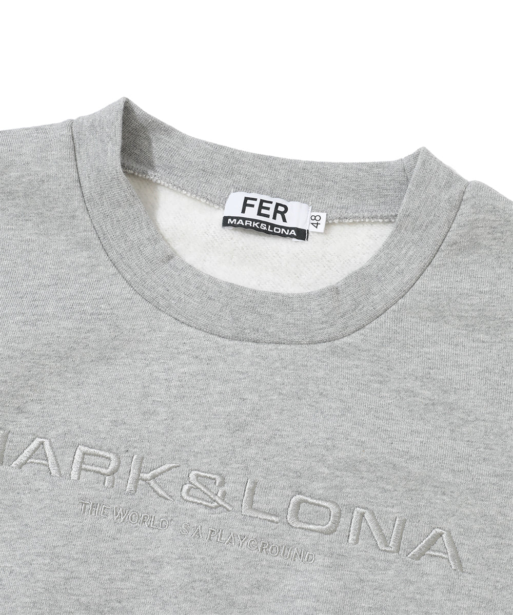 Subtle Embroidered Crew