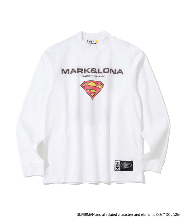 SupER Long Sleeve Mock Tee