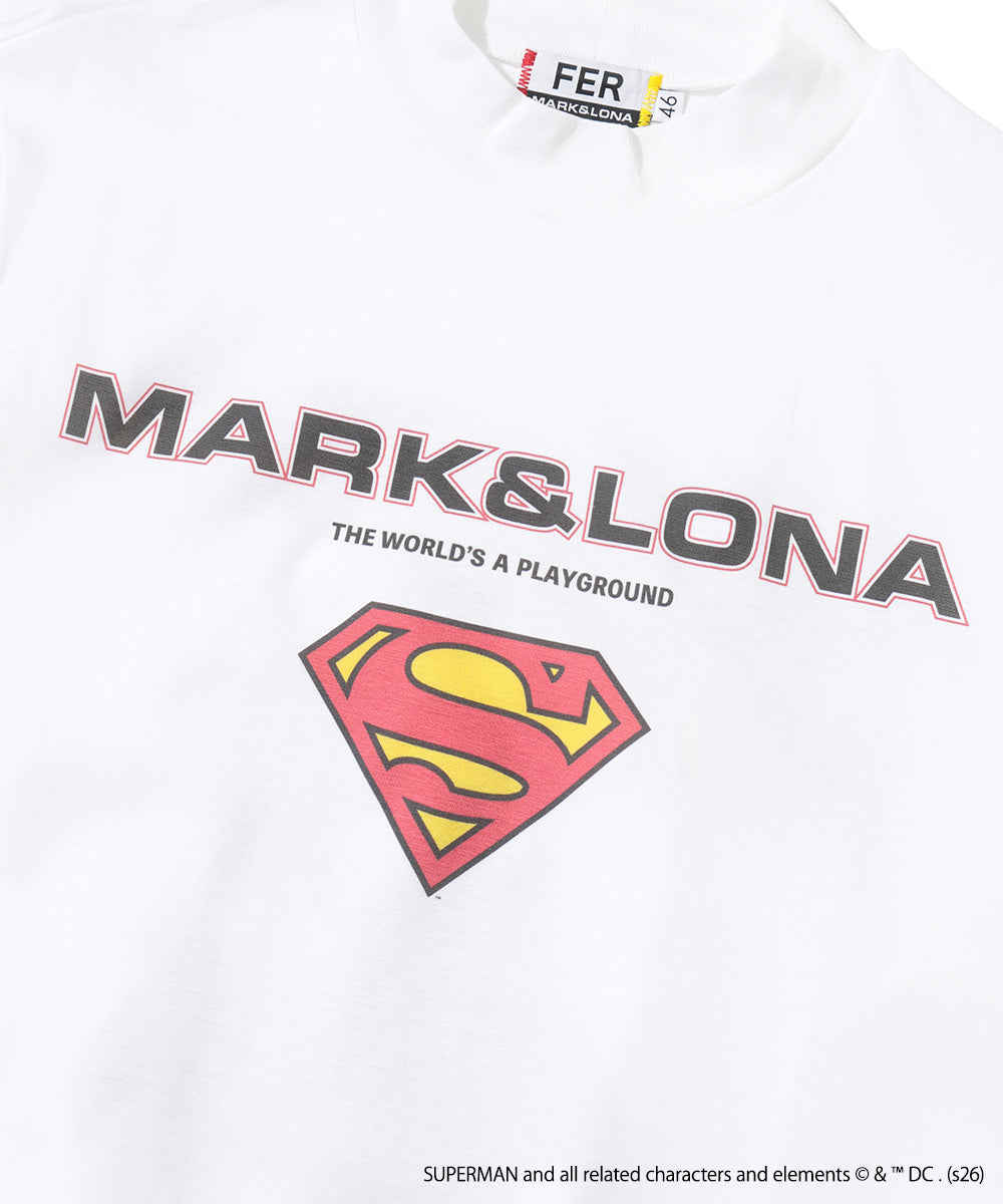 SupER Long Sleeve Mock Tee