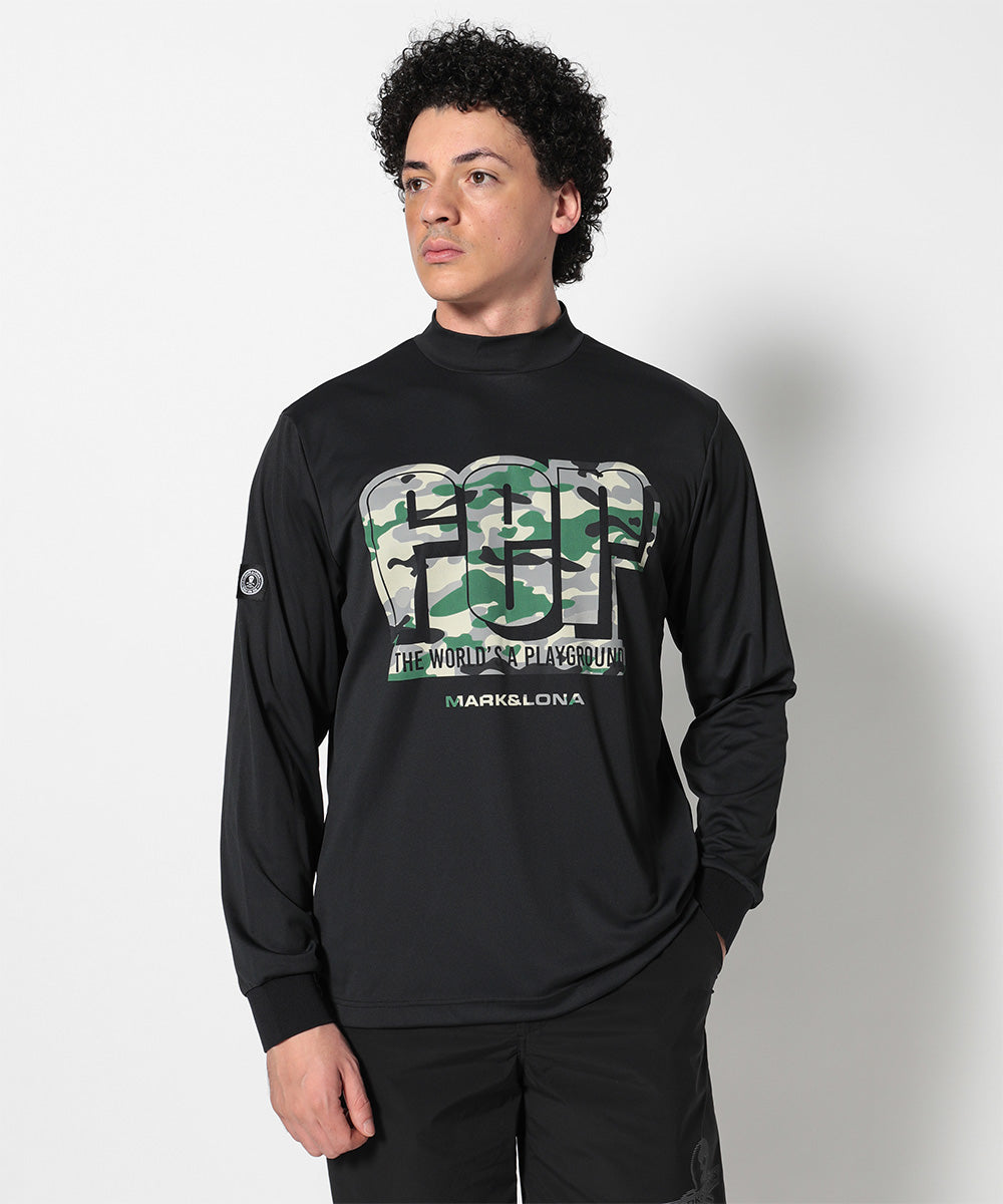 モデル:身長185cm,チェスト92cm,ウエスト77cm,ヒップ94cm,着用サイズL