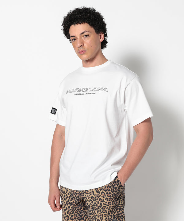 モデル:身長185cm,チェスト92cm,ウエスト77cm,ヒップ94cm,着用サイズL