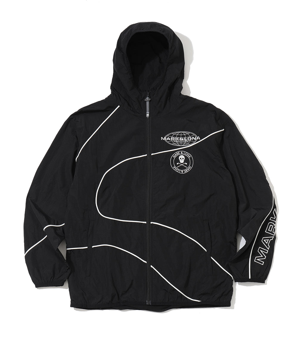 Streamer Crinkle Nylon Hooded Jacket