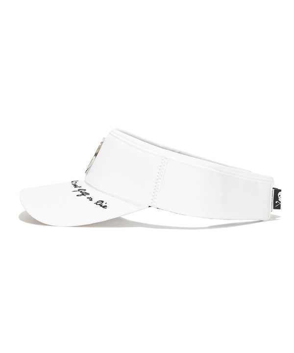 Chrome Skull Visor | MEN and WOMEN