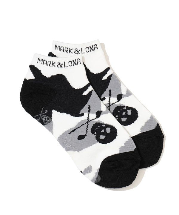 Gauge Camo Sneaker Socks | WOMEN