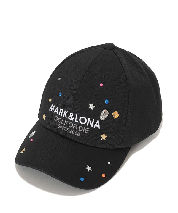 ML Crystal Embellished Six-Panel Cap | MEN and WOMEN