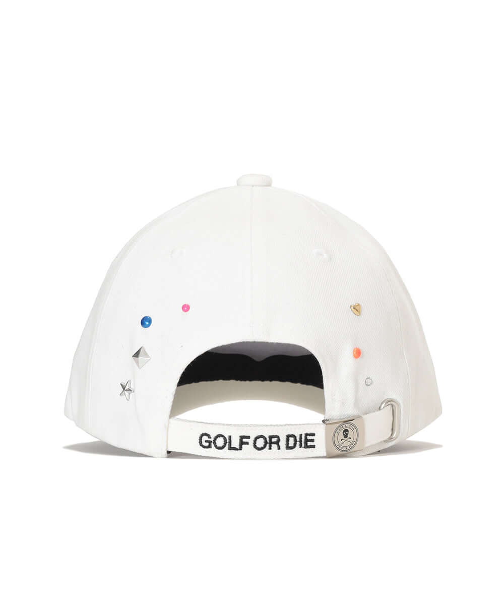 ML Crystal Embellished Six-Panel Cap | MEN and WOMEN