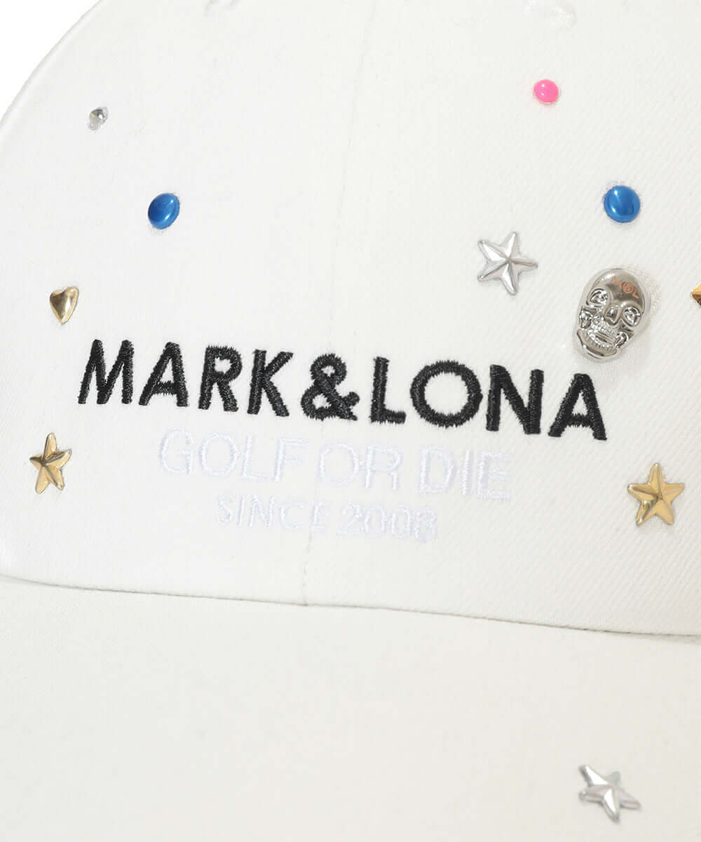 ML Crystal Embellished Six-Panel Cap | MEN and WOMEN