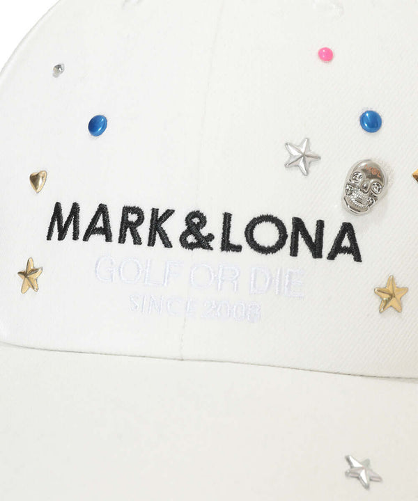 ML Crystal Embellished Six-Panel Cap | MEN and WOMEN