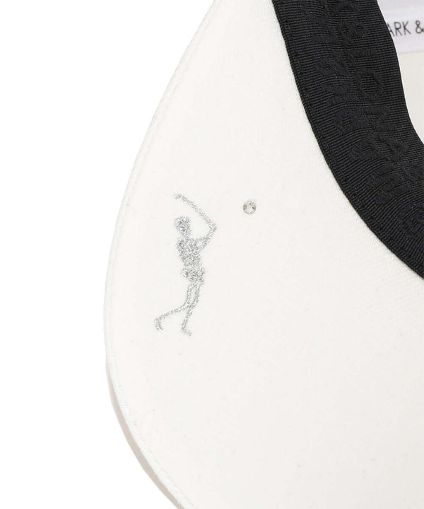 ML Crystal Embellished Six-Panel Cap | MEN and WOMEN