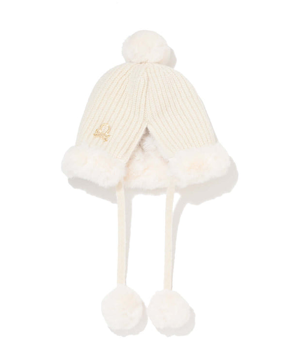 Jennie Fur Knit Cap | WOMEN