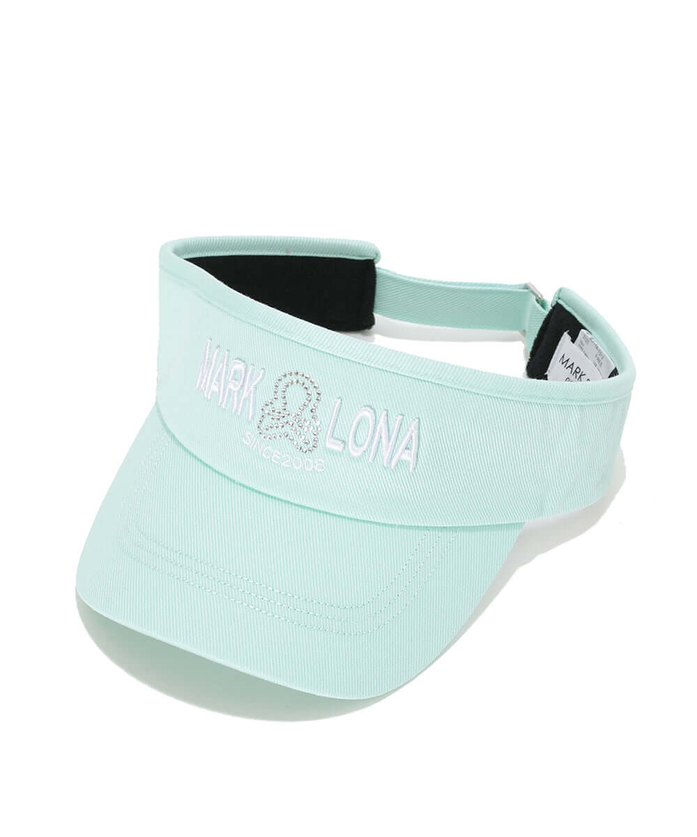 Crystal Embro 2 Tone Visor | MEN and WOMEN