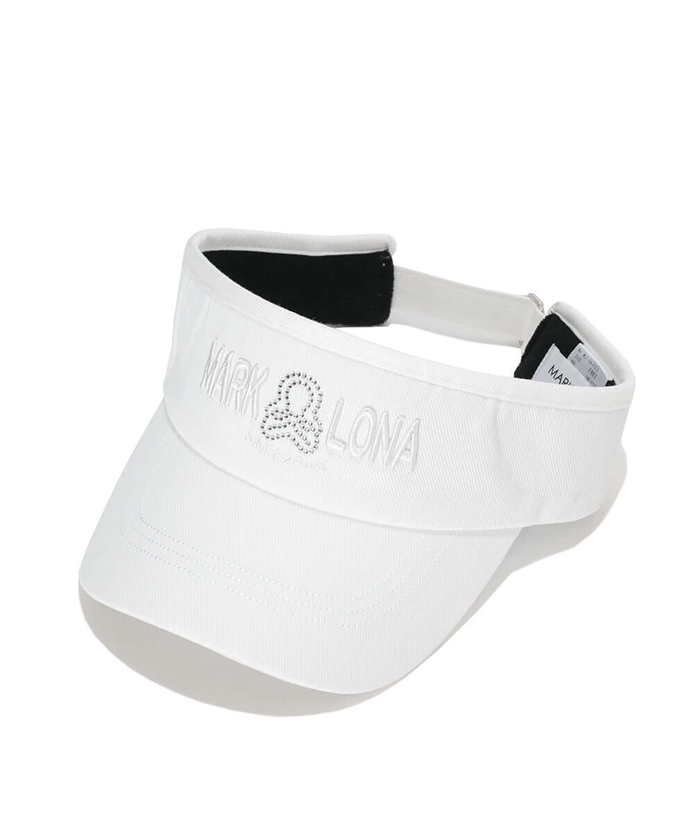 Crystal Embro 2 Tone Visor | MEN and WOMEN