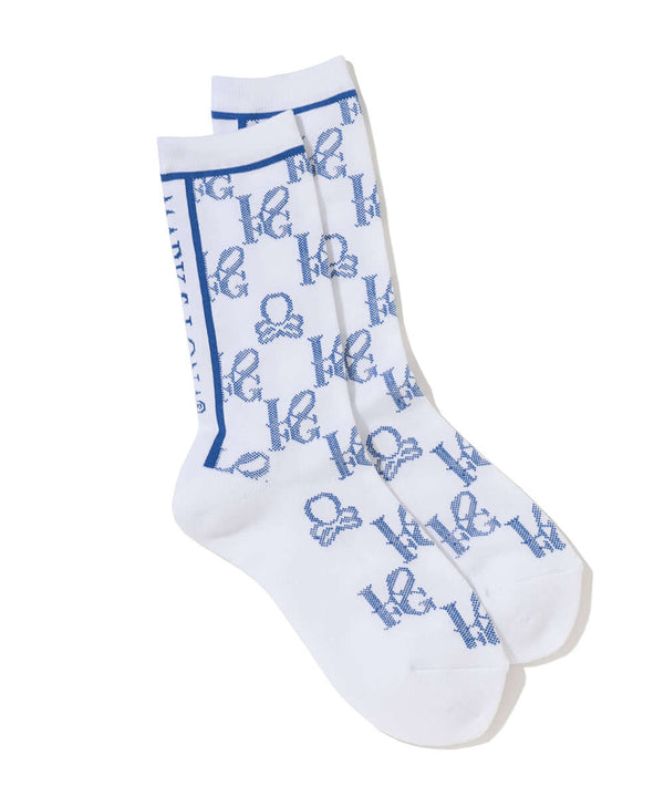 Ever Monogram Socks | WOMEN